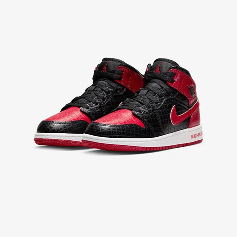 کفش نایکی ایر جردن Air Jordan 1 Mid Bred Text