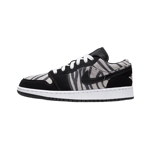 نایک ایر جردن زبرا Air Jordan 1 Low GS Zebra